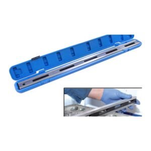 Regla de planitud de culatas en acero 60 cm con caja plástica - Racing Tools HV-11