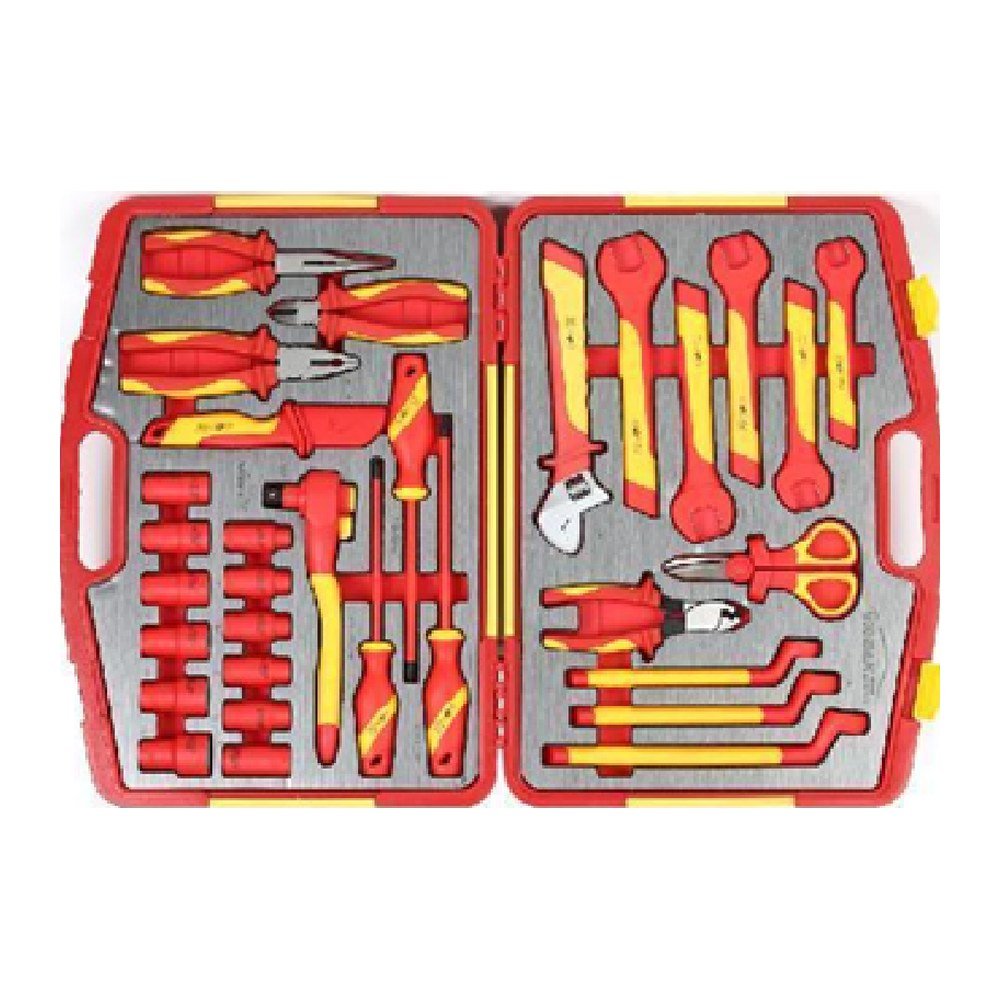 Kit de herramienta manual aislada 1.000 V x 31 piezas - Racing Tools HV-46