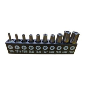 Juego de copas 5 puntas TS8 a TS50 x 10 piezas - Racing Tools JC-10